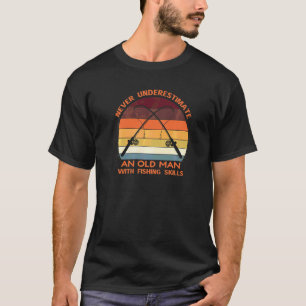Camiseta Abuelo pescador de pesca para hombres Padre  3