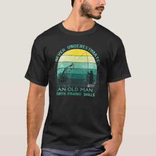Camiseta Abuelo pescador de pesca para hombres Padre 3