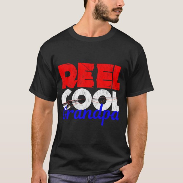 Camiseta Abuelo Pescando (Anverso)