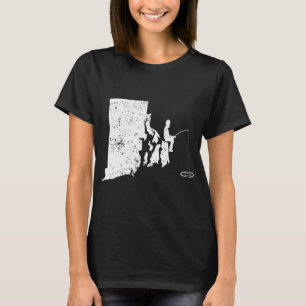 Camiseta Abuelo pescando RI Pescando con Papaw Mahi Mahi Fi