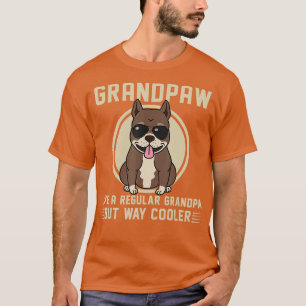 Camiseta Abuelo Pitbull Como Un Abuelo Corriente
