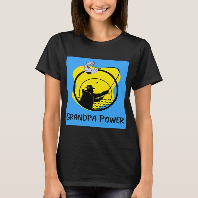 Camiseta Abuelo Poder (Anverso)