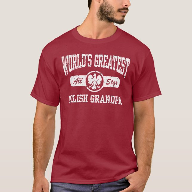 Camiseta Abuelo polaco (Anverso)