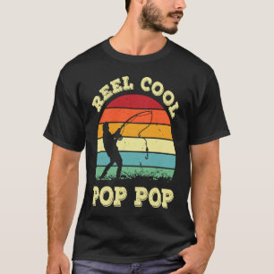 Camiseta Abuelo Pop Pop genial carrete de pesca Amor Pescad
