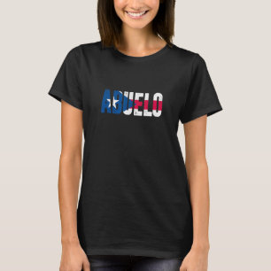 Camiseta Abuelo portorriqueño abusa de la bandera de Puerto