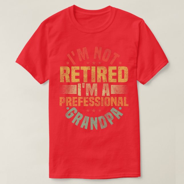 Camiseta Abuelo profesional Stepdad Bonus Daddy Padre (Diseño del anverso)