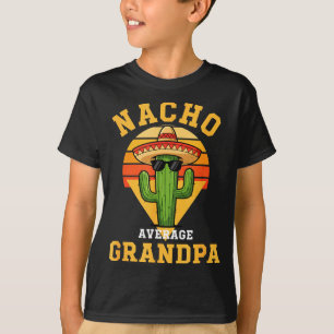 Camiseta Abuelo promedio nacho sombrero de cactus divertido