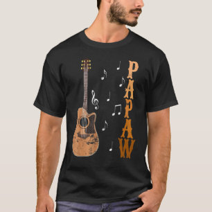 Camiseta Abuelo Púa de Guitarra Día del Padre Guitarrista A