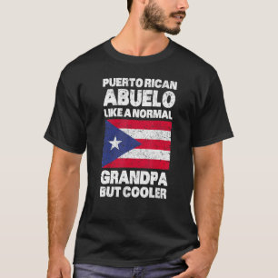 Camiseta Abuelo puertorriqueño Abuelo Abuelo Puer Bandera