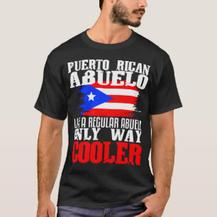 Camiseta Abuelo puertorriqueño Abuelo Gracioso Regalo del 