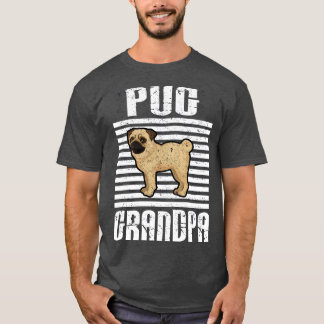 Camiseta Abuelo Pug Perros Orgullosos