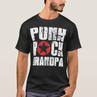 Camiseta Abuelo Punk Rock chico