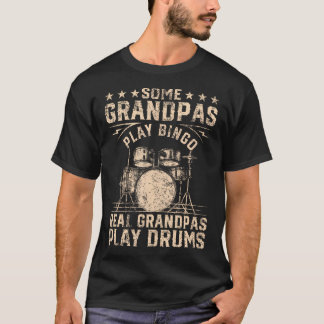 Camiseta Abuelo Real Toca Tambores Fúnebre Batería Abuelo P