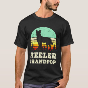 Camiseta Abuelo Red Blue Heeler Perro Ganadero Australiano