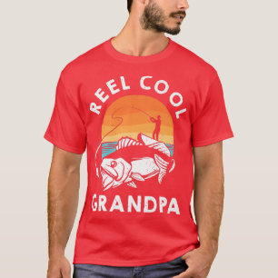 Camiseta Abuelo Reel Guay Abuelo Funny Padres Pescadores Pe