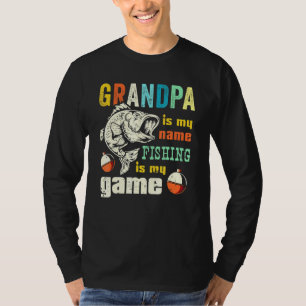 Camiseta Abuelo Retro Bass Fishman Bass Pesca Abuelo