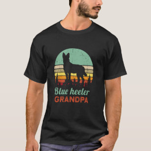 Camiseta Abuelo Retro Blue Heeler Perro Ganadero Australian