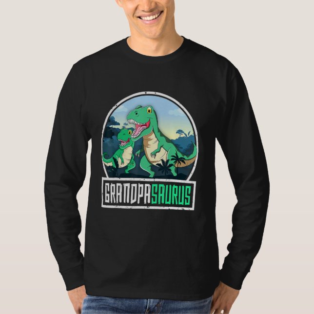 Camiseta Abuelo Rex Dinosaur Saurus (Anverso)
