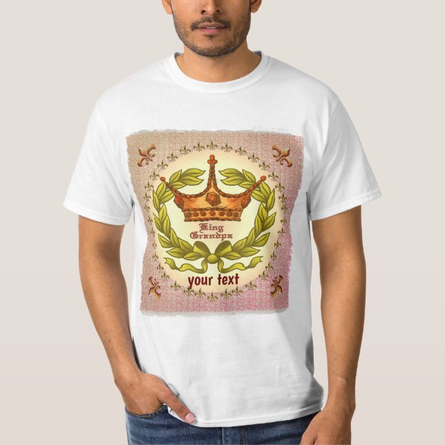 Camiseta Abuelo Rey (Anverso)