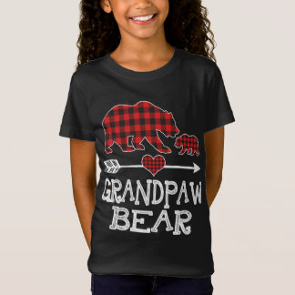 Camiseta Abuelo rojo con una taza que coincida con el búfal