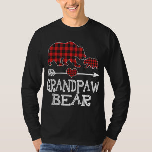 Camiseta Abuelo rojo con una taza que coincida con el búfal