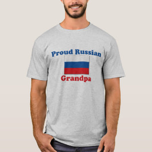 Camiseta Abuelo ruso orgulloso