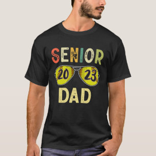 Camiseta Abuelo Senior 2023 Orgulloso Papá Softbol Graduaci