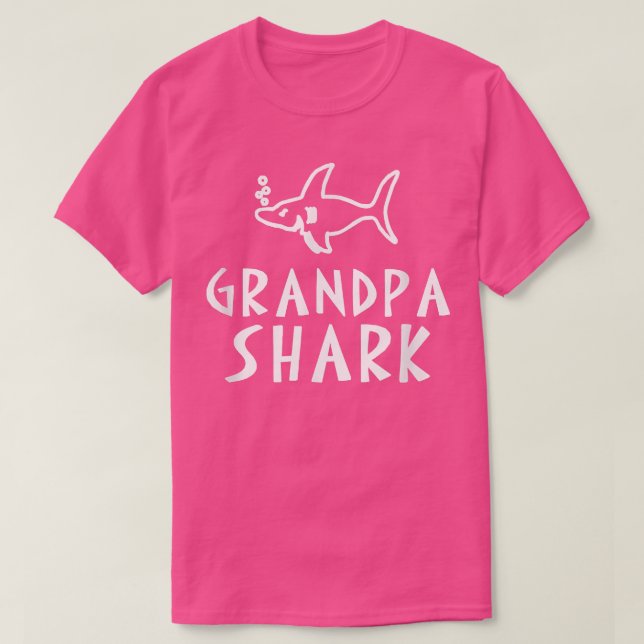 Camiseta Abuelo Shark  (Diseño del anverso)