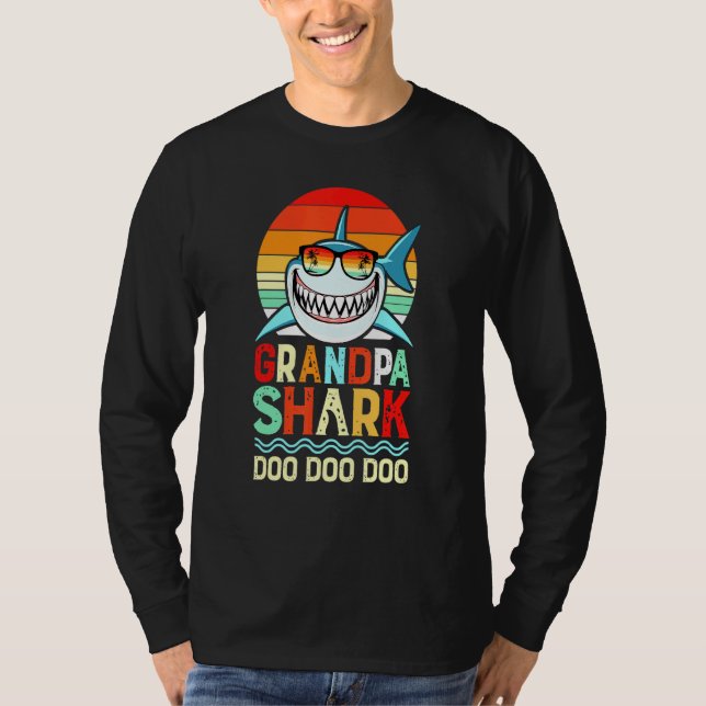 Camiseta Abuelo Shark Doo Doo Doo (Anverso)