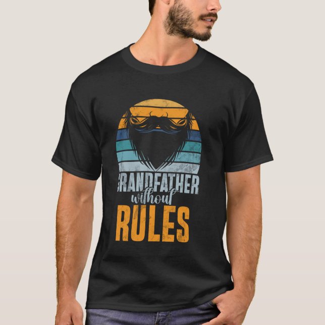 Camiseta Abuelo sin reglas Abuelo (Anverso)