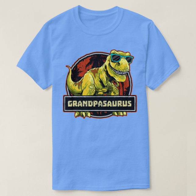 Camiseta Abuelo T Rex Abuelo Saurus Dinosaur Gra (Diseño del anverso)