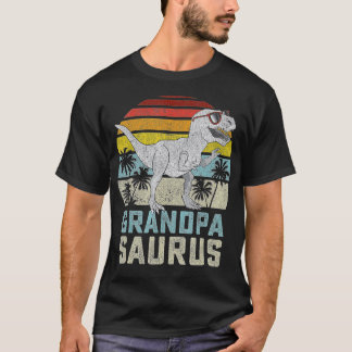 Camiseta Abuelo T Rex Dinosaur Abuelo Familia Saurus