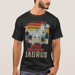 Camiseta Abuelo T Rex Dinosaurio Gran Abuela Sauro