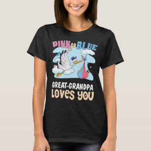Camiseta Abuelo Tata te ama mejor Rosa o Azul