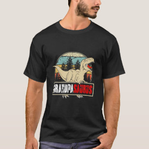 Camiseta Abuelo Tee T Rex Saurus Dinosaurios Papá