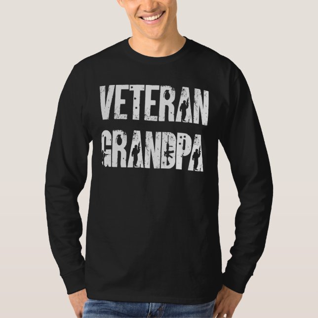 Camiseta Abuelo veterano (Anverso)