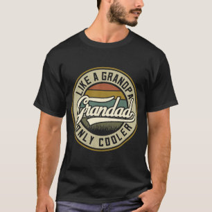 Camiseta Abuelo Vintage Grandad Como Abuelo Sólo Pollo