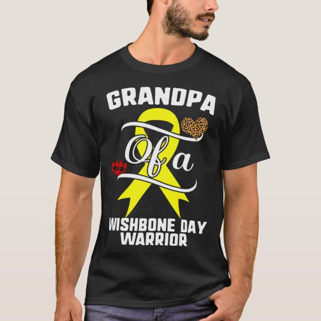 Camiseta Abuelo Wishbone Day Leopardo Buffalo Familia Jugad (Anverso)