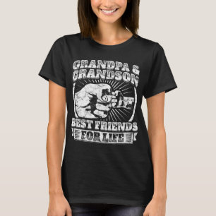 Camiseta Abuelo Y Abuelo Regalo A Familia Abuelo Pistola