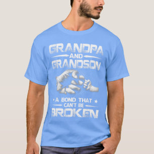 Camiseta Abuelo y nieto Un vínculo que no se puede romper r