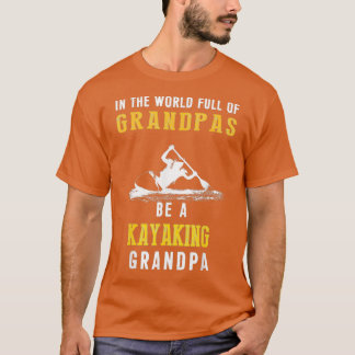 Camiseta Abuelos completos de Kayaking Grandpa Shir