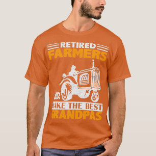 Camiseta Abuelos de Tractor de Campesinos Retirados Gracios