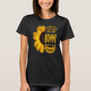 Camiseta Abuelos del Día de la Madre Bommi Día Gran Girasol