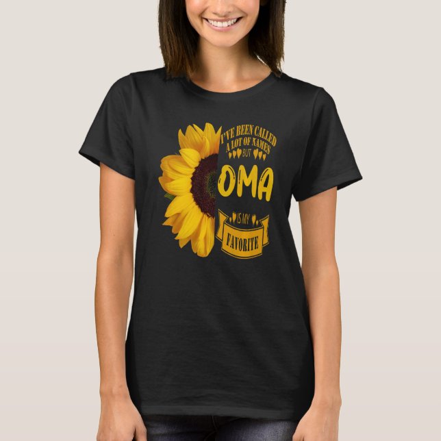 Camiseta Abuelos del Día de la Madre de Omán Día Gran Giras (Anverso)
