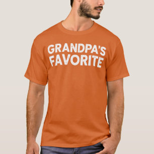 Camiseta Abuelos Divertidos Abuelo Favorito Nieto Gordo
