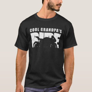 Camiseta Abuelos Geniales en Moto Pasan en Motocicletas