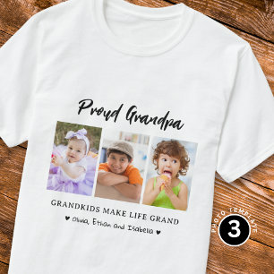 Camiseta Abuelos orgullosos hacen la vida grandiosa 3 foto