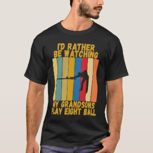 Camiseta Abuelos Vintage en lugar de ver a los nietos ocho