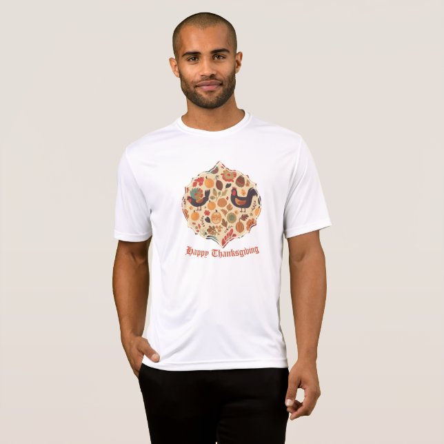 Camiseta Abundancia de otoño (Anverso completo)