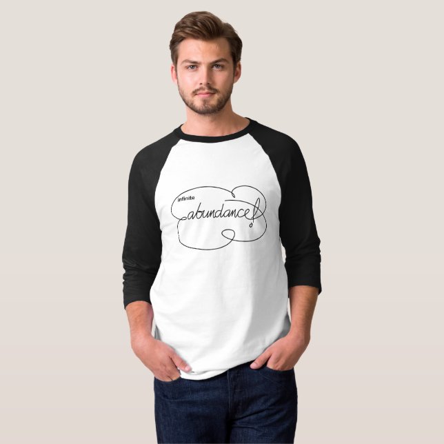 Camiseta ABUNDANCIA infinita - CloudS audaces (Anverso completo)